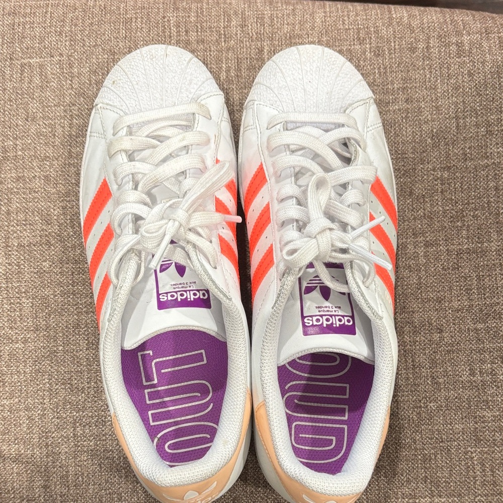 Adidas White Out Loud Sneakers